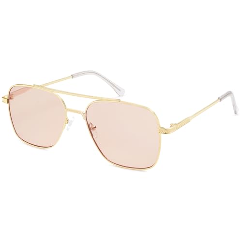 SOJOS Aviator Sunglasses for Men WomensTrendy Designer Shades SJ1232