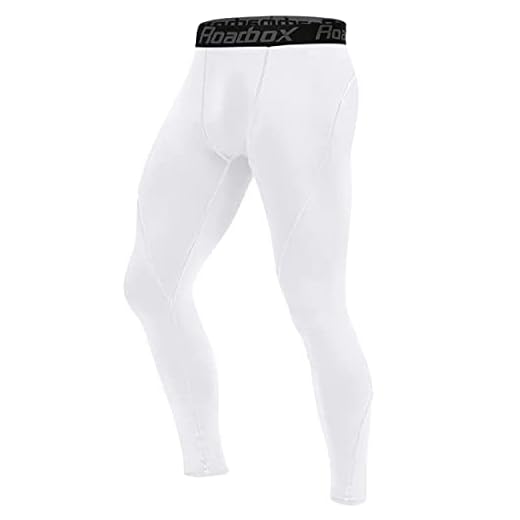 Roadbox Compression Pants Men Cooling Dry Base Layer Bottoms Outdoor Sports Cycling Tights Leggings for Basketball Football Running