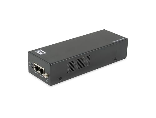 Injecteur PoE Gigabit LevelOne POI-5003 pour alimenter une caméra PTZ 90W