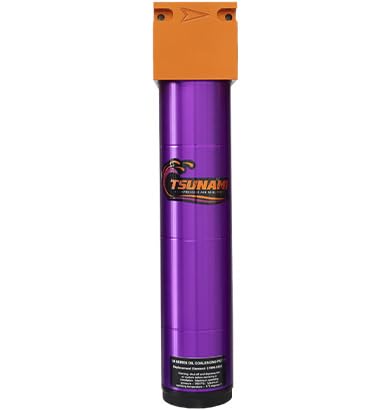 120 CFM, Tsunami 3/4" NPT Industrial Coalescing Oil Removing Filter, Removes Oil Aerosols and Smaller Particulates From Compressed Air Lines