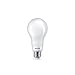 PHILIPS LED 150-100-60W A21 1-Pack BrightDial Soft White (2700K) 2605-1600-800 Lumen (22-12-8W = 150-100-60W) Clear Flicker-Free Light Bulb