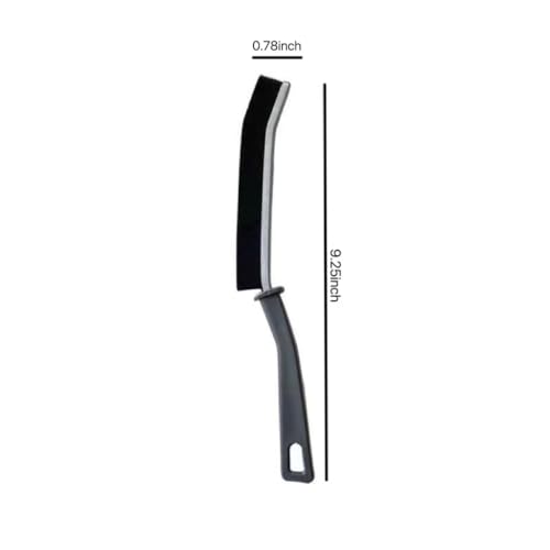 Image of Crevice Cleaning Brush. Hard Bristle Crevice Cleaning Brush.Bathroom Long Gap Brush, Bathroom Kitchen Tile Dead Corner Cleaning, Multifunctional Window Sliding Door dust Hard Bristle Brush