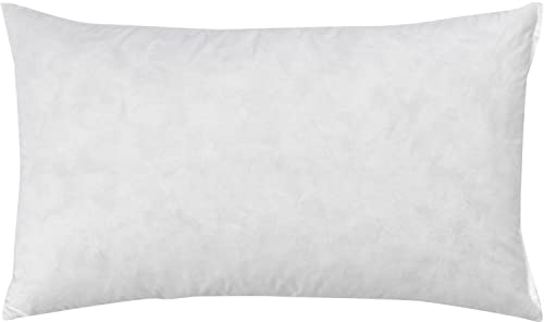 AddLiving Relleno de cojín de plumas, relleno de almohada, relleno, en muchos tamaños, 30 x 50 cm