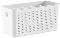 Ou Cesto Organizador Multiuso 4,2L Branco Linha Flow