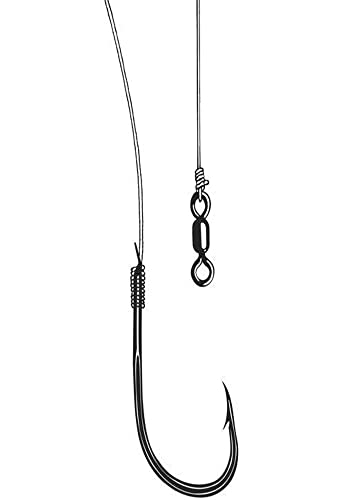 Owner Ghost Leader Circle Hook, No. 2 Hook Size, 20-Pound Test, 3-Pack