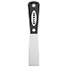Hyde Tools 02000 1-1/4-Inch Flexible Putty Knife, Black and Silver