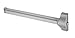 Yale 1800-48-689 Flat Bar Rim Exit Device