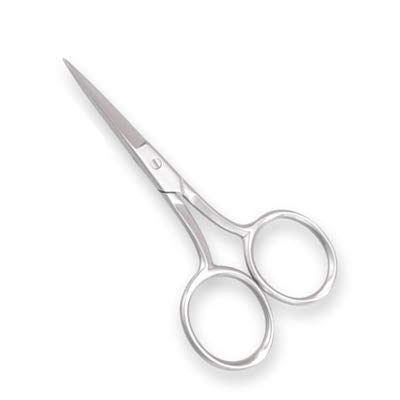 Miramar Fashion Manicure Scissors Stainless Steel Curved Eyebrow Trimmer Scissor Grooming Scissors Small Curved & Rounded Tip (Combo) (Pack Of 2) 2