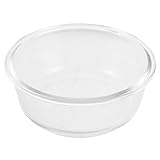 Gadpiparty Tazones de Vidrio Transparente: Platos pequeños de preparación de 950 ml. Tazones apilables para Ingredientes para Especias, Salsas y aderezos para Helados.