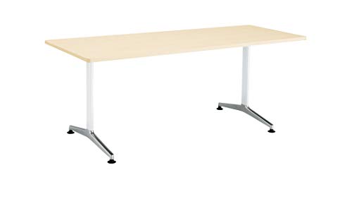 �y���[�J�[�z���E�ݒu�E�g���z�R�N�� �~�[�e�B���O�e�[�u�� JUTO MT-JTTR187PMT1 �p�`�V�� T���r ���E���h�R�[�i�[ ��180×���s75cm �V�i�`�������I�[�N/�r�z���C�g �A�W���X�^�[�^�C�v