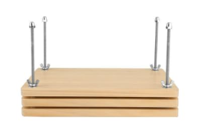 Pressa Legno, Strumento Manuale Multifunzionale Per Rilegatura Libri Robusta Accessori Pratici Per Rilegatura Di Libri Pressa Per Tappezzeria Con Fattore Di Forma In Legno Per Casa Scuola