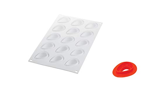 Silikomart VR^ utSv (C`S) 1.88x1.45 x 1.29"H, 15 Cavities zCg 36.281.87.0065