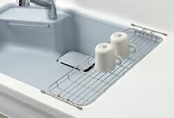 Amazon.co.jp: トクラス TOCLAS 水切り網カゴ 奥までシンク用（浅型