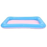 Bandeja inflable para : de material de pvc, bandeja de arena inflable es inodoro, de limpiar, más gruesa, más estable, caja de arena inflable
