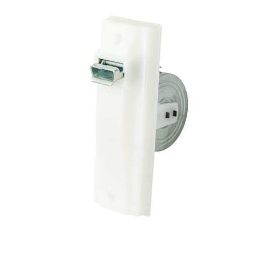 IdeaGenesis - Recogedor persiana para Empotrar o Encastrado en persianas enrollables interior | Enrollador persiana para embutir en obra | Sistema Universal Resistente (Blanco, Pequeño)