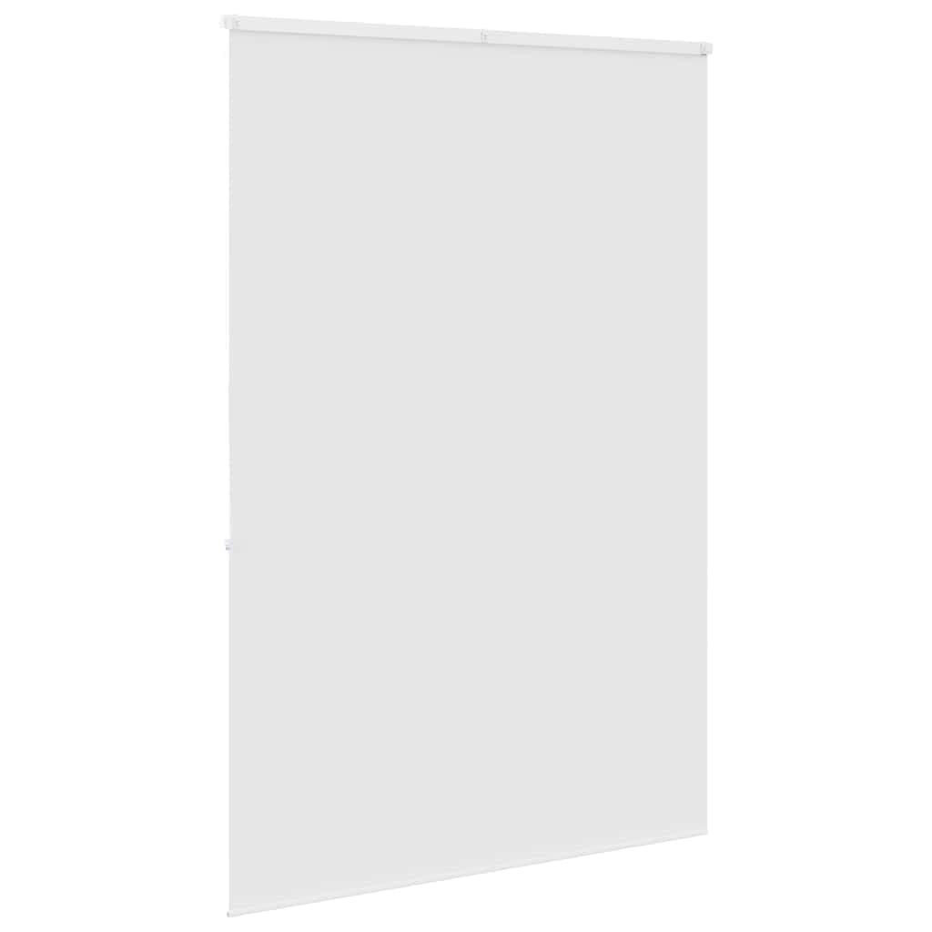 Store Enrouleur de Douche avec Cassette Largeur du Tissu 146 cm Décorations Blanc,4015061