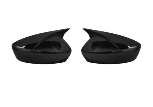 Boîtier coque fibre carbone noire pour rétroviseur voiture Mazda 6 Atenza 2018 à 2021