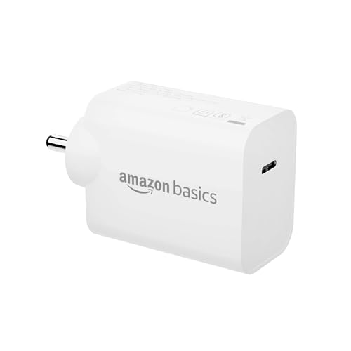 Image of amazon basics 65W Type C Port Charger | Speed Technology | Laptop & Mobile Charging Support | GaN Technology
