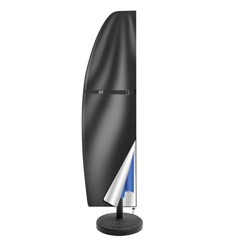 Fundas de paraguas para brazos, fundas impermeables para sombrillas al aire libre | Protección de tela Oxford estilo plátano para balcón, piscina, jardín, terraza, patio, fiestas