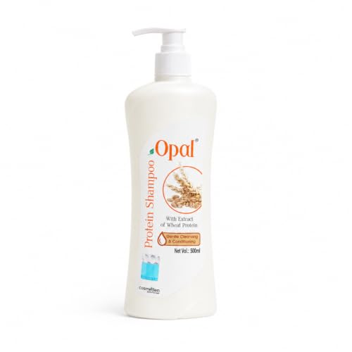 Image of OPAL Wheat Protein Shampoo for Dry & Damaged Hair | Nourishing & Shine-Enhancing Formula for All Hair Types for Men & Women |500ml