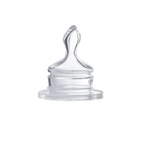 Bico de Silicone Ortoflex Tam 2 Fluxo Rápido 2 Unidades +6 meses Multikids Baby - BB124