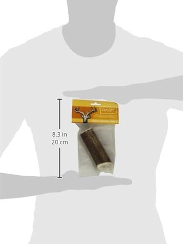 Chewies Kaugeweih für Hunde - ganze Stange - Abwurfstange vom Rothirsch - Hirschgeweih - natürlich unf mineralstoffreich, Größe L
