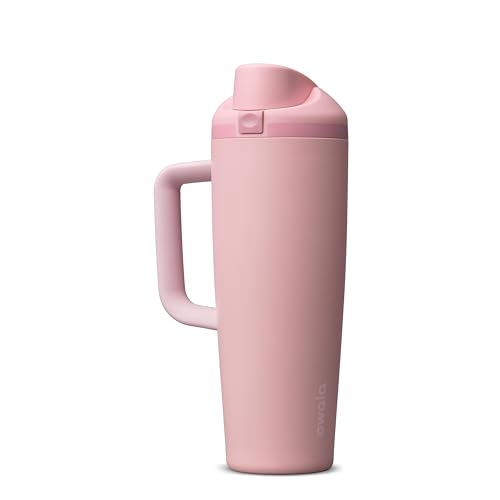 Owala FreeSip Tumbler - Stainless Steel - 30-oz. - Pink (Rose Quartz)