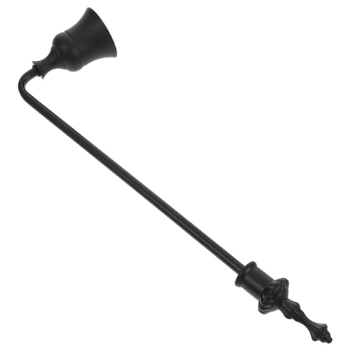 NIYANGLE Accessorio Spegnicandele Vintage Manico Lungo Alluminio, per Spegnere Stoppini di Candele Profumate e Decorazioni Domestiche
