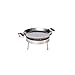 GrillSymbol Griglia per Paella PRO-460 Inox, Gris, Regular