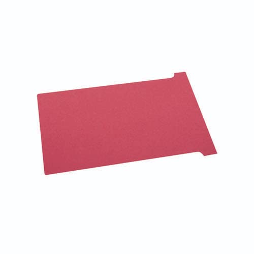T-Card Size 2 48 x 85mm Red (Pack of 100) 2002003+ Free finchley Refill Pen (6)