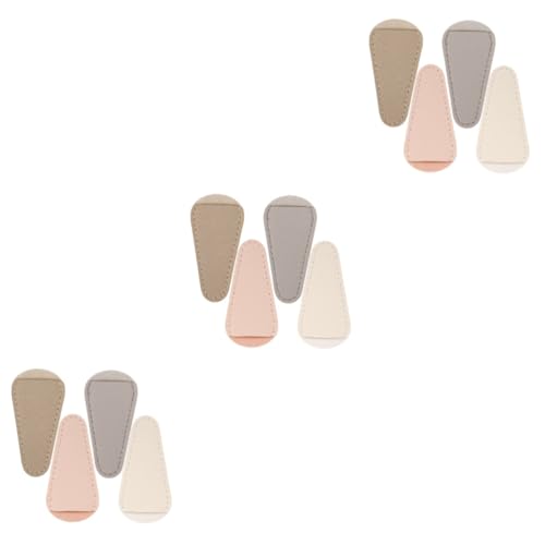 Ipetboom 3sets Protective Cuticle Scissor Nipper Covers Stylish Manicure Tool Holders 4pcs*3