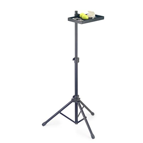 Stagg Accessory Tray with Clamp, Stand Attachment for Small Music Accessories