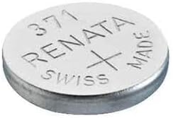 Renata Watch Battery Swiss Made Renata 371 or SR 920 SW 1.5 V