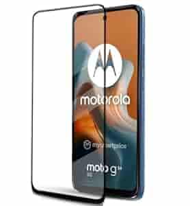 Image of Tempered Glass Screen Protector Compatible For Motorola G45 with Edge to Edge Coverage and with Easy Installation Kit