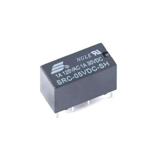 Relé SRC-05VDC-SH DC 5V microcontrolador componente electrónico 8 pines 4