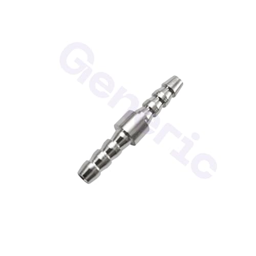 Image of Dental Chair Parts - 2mm x 2mm Straight Round Jointer | Direct Water Pipe Connector | Brass Construction, Lightweight & Durable (Pack of 5-2mm x 2mm)