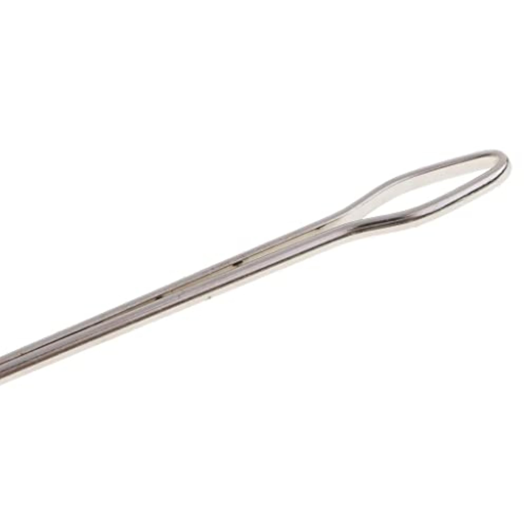 2 Pieces Bodkin Needles Threader Tweezers for Sewing