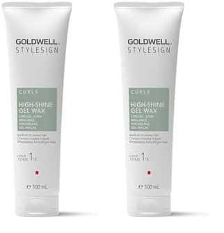 STYLESIGN CURLS HOCHGLANZ GEL-WACHS ideal für mittelstarkes bis kräftiges Haar, 100ml (Packung mit 2)