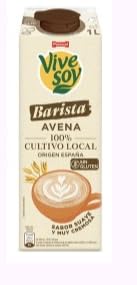 Bevanda di Avena Barista, Perfetta per Caffè e Cappuccini, Schiuma Perfetta, 1 Litro, Confezione da 3