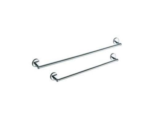 Vigour Clivia Badetuchhalter aus Chrom mit 600mm Länge, schlichtes Design, passt zu jedem Bad! Cover