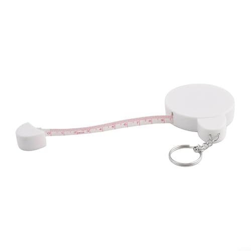 Cinta métrica compacta y divertida, 150cm con llavero miniatura 4