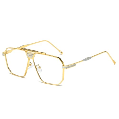 Lunettes de soleil rétro en métal pour briller en terrasse ou en escapade urbaine