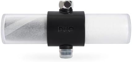 Weddell Duo Shower Filter – NSF Certified Shower Filter for Chlorine Reduction, Lead-Free, Easy Installation, Award-Winning Filter for Healthier Hair & Skin (Black)