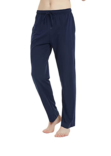 U2SKIIN 2 Pack Mens Pajama Pants Soft, Lightweight Lounge Pant with Pockets Sleep Pj Bottoms for Men4