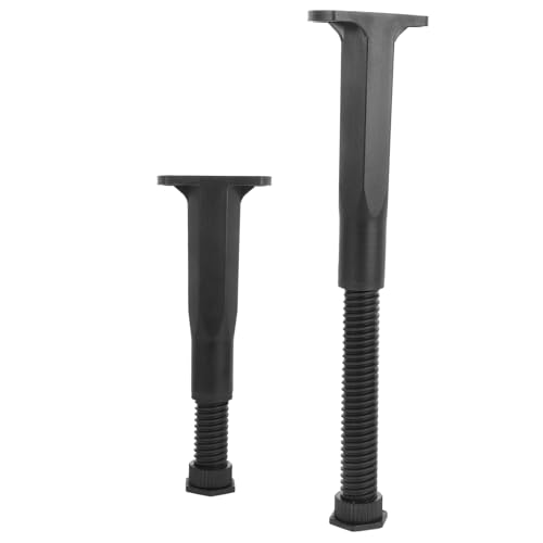 ULDIGI 2pcs Bed Support Legs Bed Frames Bedframe Steel Bed Frame Leg Adjustable Bed Legs Replacement Bed Frame Support Furniture Legs Replacement Bed Slats Part Bed Board Bedstead