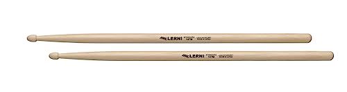 Baquetas Lerni H-147MW Serie Estándar de Acero Hickory miniatura 1
