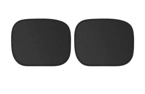 Pare-soleil voiture bébé : lot de 2 rideaux isolants pliables pour l'été