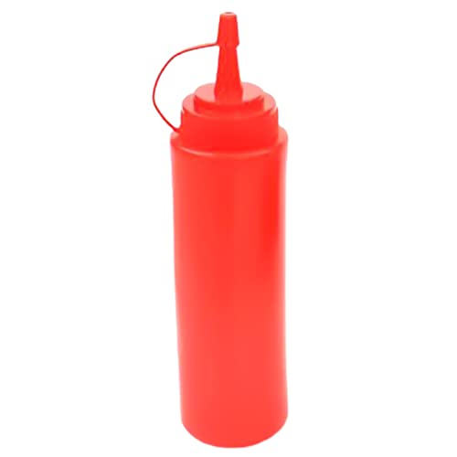 GreBest Interesante Ketchup Juguete Tricky Llamativo Añadir Ambiente Feliz Plástico Botella de Tomate Juguete para Fiesta - Rojo Cover