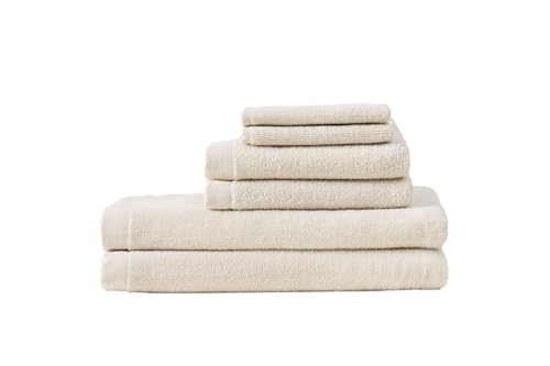 Coyuchi Organic Cotton Terry Bath Towels Set (6-Piece)