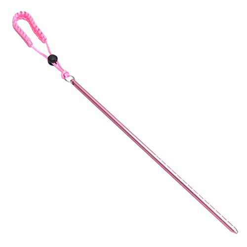 ZHORCIN Diving Stick, Aluminium Alloy Lobster Tickle Stick Pointer Rod with Measurement, Adjustable Lanyard and Bolt for Underwater Shaker Noise Maker Snorkeling